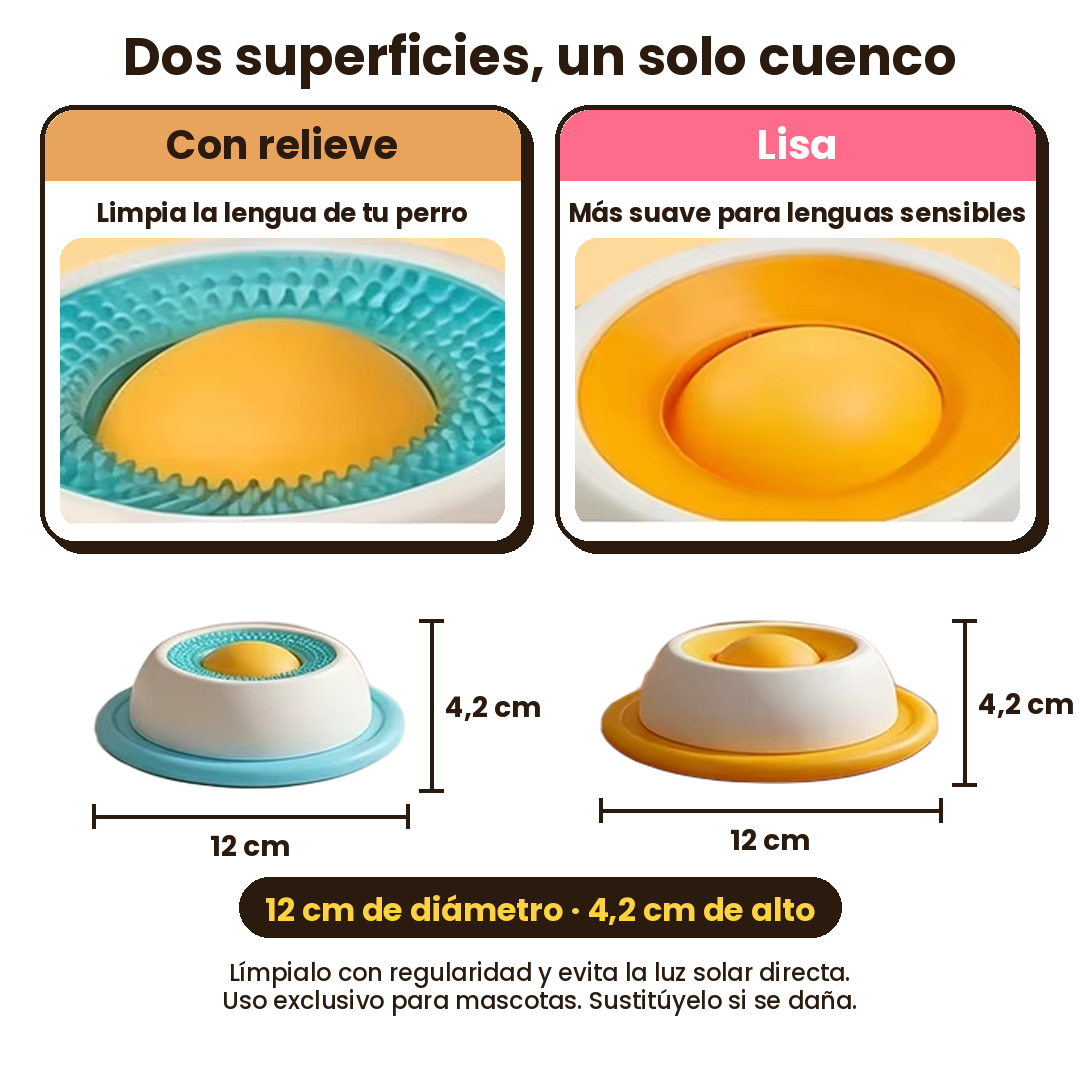 Comedero Lamedor para Perros