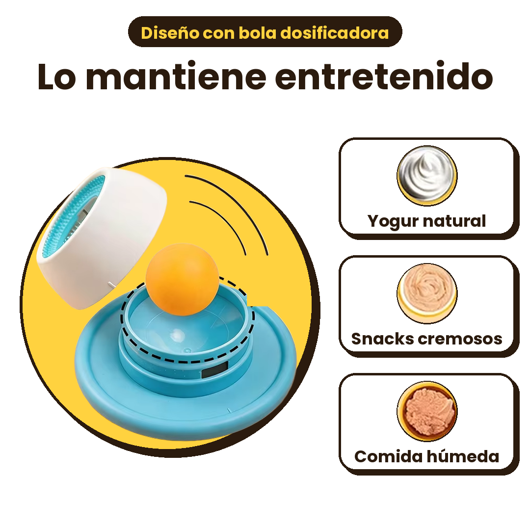 Comedero Lamedor para Perros
